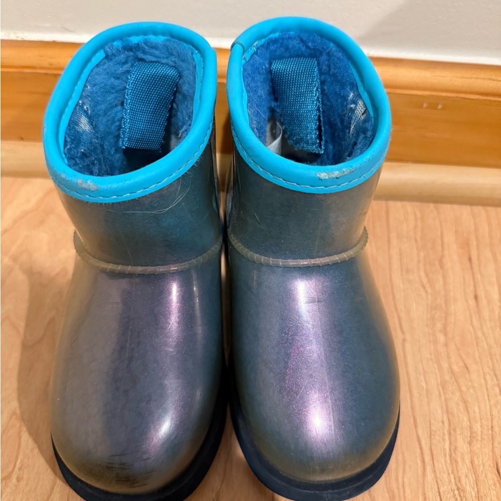 UGG Kids Shimmering Blue Boots